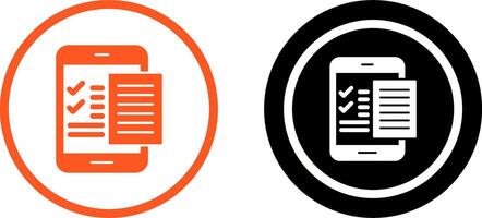 Check List Icon Design vector