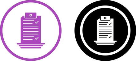 Check List Icon Design vector