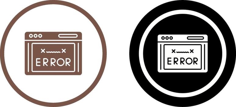 error código icono diseño vector