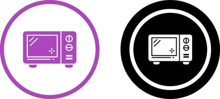 Microwave Icon Design vector