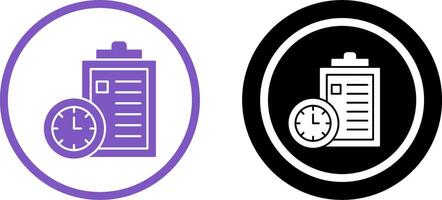 Time Management Icon Design vector