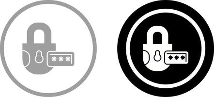 Lock Icon Design vector