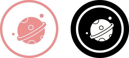 Planet Icon Design vector