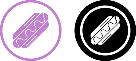 Hotdog Icon Design vector