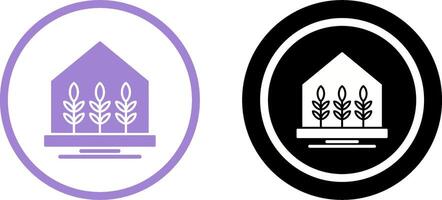 Farm House Icon Design vector