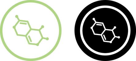 Molecule Icon Design vector