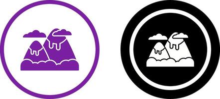 Mountain Icon Design vector