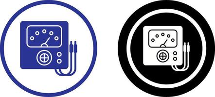 Voltmeter Icon Design vector