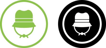 Camping Hat Icon Design vector