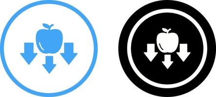 Gravity Icon Design vector