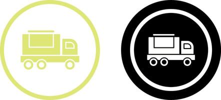 Cargo Truck Icon Design vector