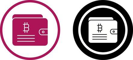 Wallet Icon Design vector