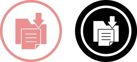File Storage Icon Design vector