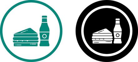 Junk Food Icon Design vector
