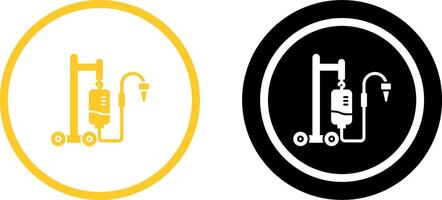 Intravenous Icon Design vector
