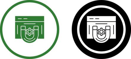 Magnet Icon Design vector