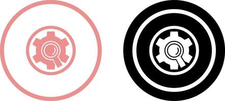 Research Icon Design vector