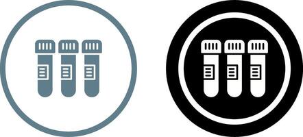 Test Tube Icon Design vector