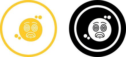 Dazed Icon Design vector