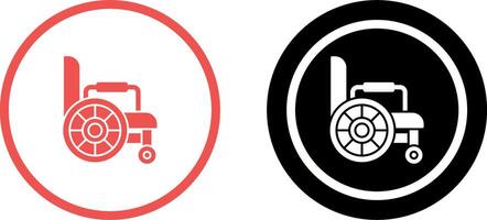 Wheelchair Icon Design vector