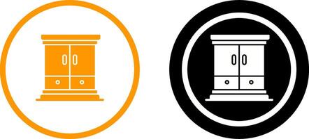 Wardrobe Icon Design vector