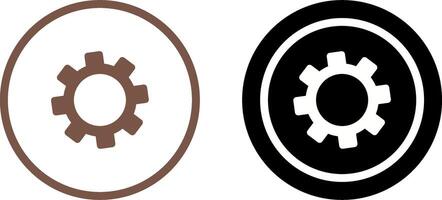 Cogwheel Icon Design vector