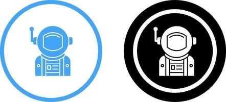 Astronaut Icon Design vector