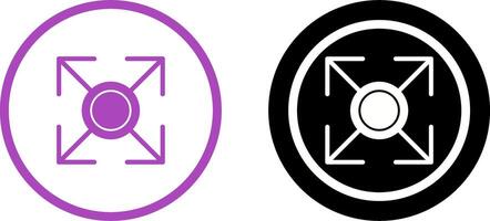 Expand Icon Design vector