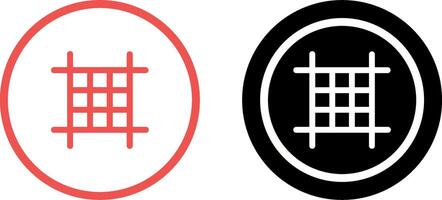 Square Layout Icon Design vector