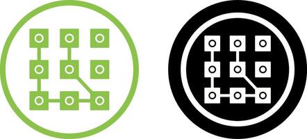 Pattern Icon Design vector