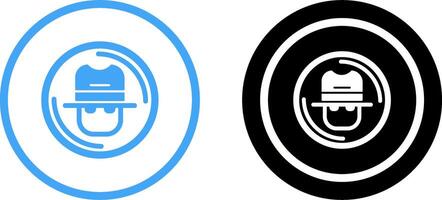 Spy Icon Design vector