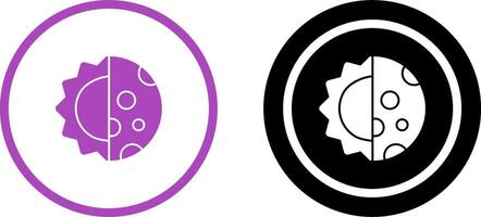 Day And Nigt Icon Design vector