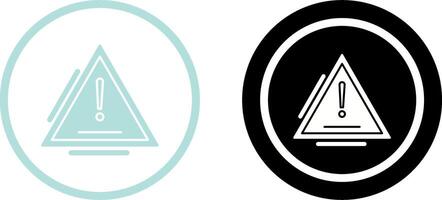 Warning Icon Design vector