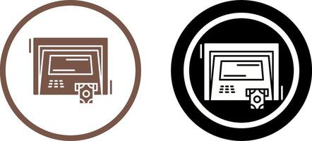 ATM Icon Design vector
