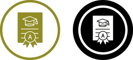 Report Card Icon Design vector