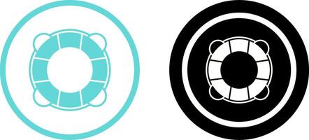 Life Preserver Icon Design vector