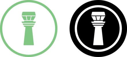 Control Tower Icon Design vector