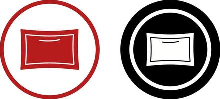 Pillow Icon Design vector