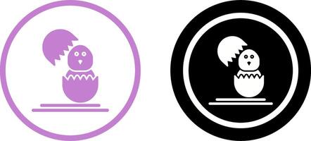 Chick Icon Design vector