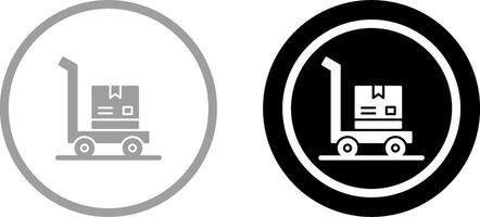 Trolly Icon Design vector