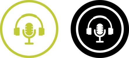 Podcast Icon Design vector