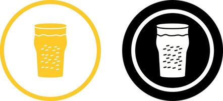 Pint of Beer Icon Design vector