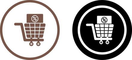 Shopping Tax Icon Design vector