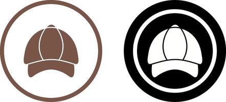 P Cap Icon Design vector