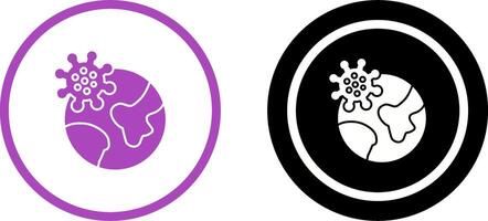 Pandemic Icon Design vector