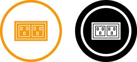 Socket Icon Design vector