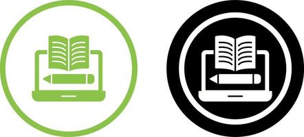 Written Icon Design vector
