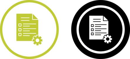 Test Icon Design vector