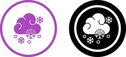 Snowy Icon Design vector