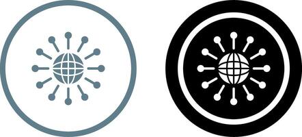 Networking Icon Design vector